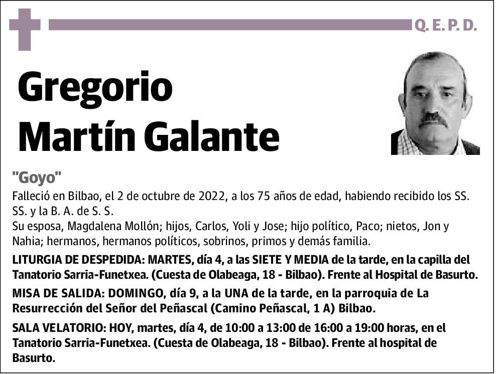 Gregorio Martín Galante