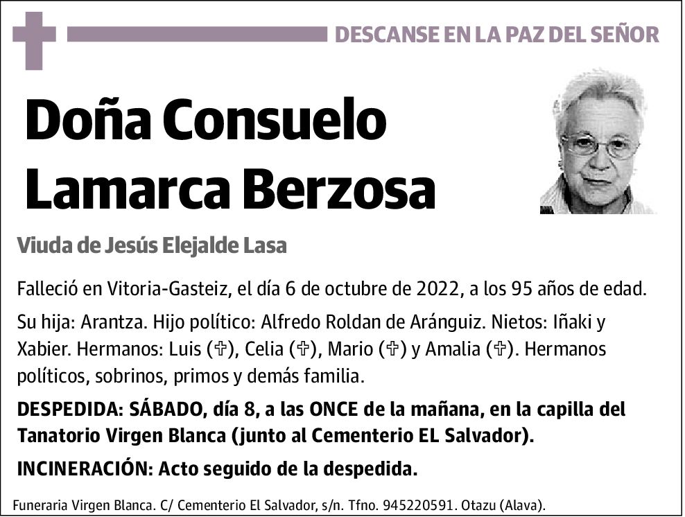 Consuelo Lamarca Berzosa