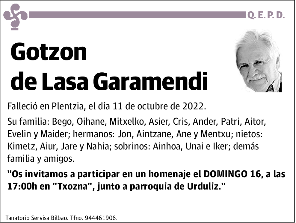Gotzon De Lasa Garamendi