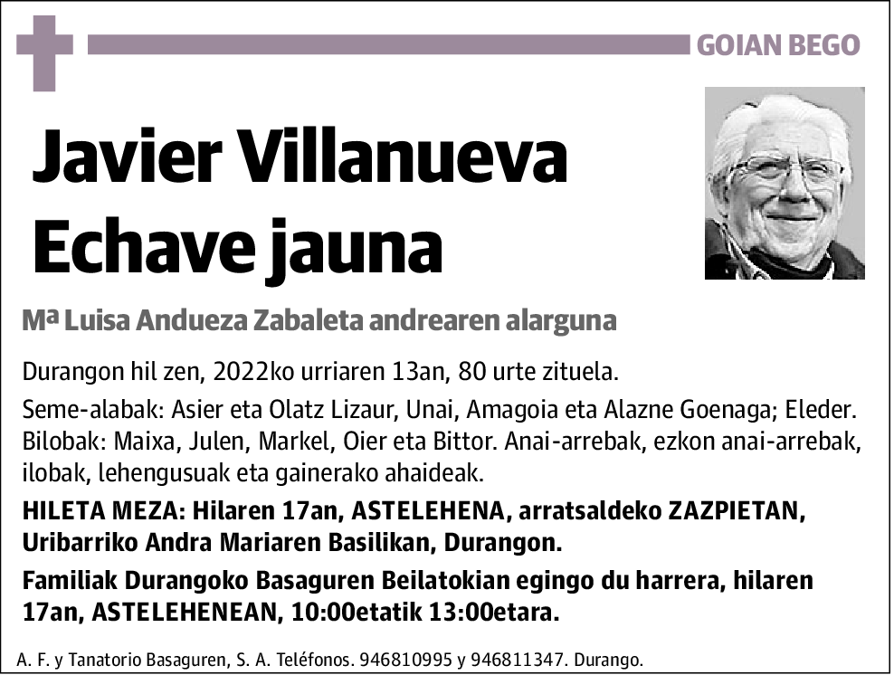 Javier Villanueva Echave