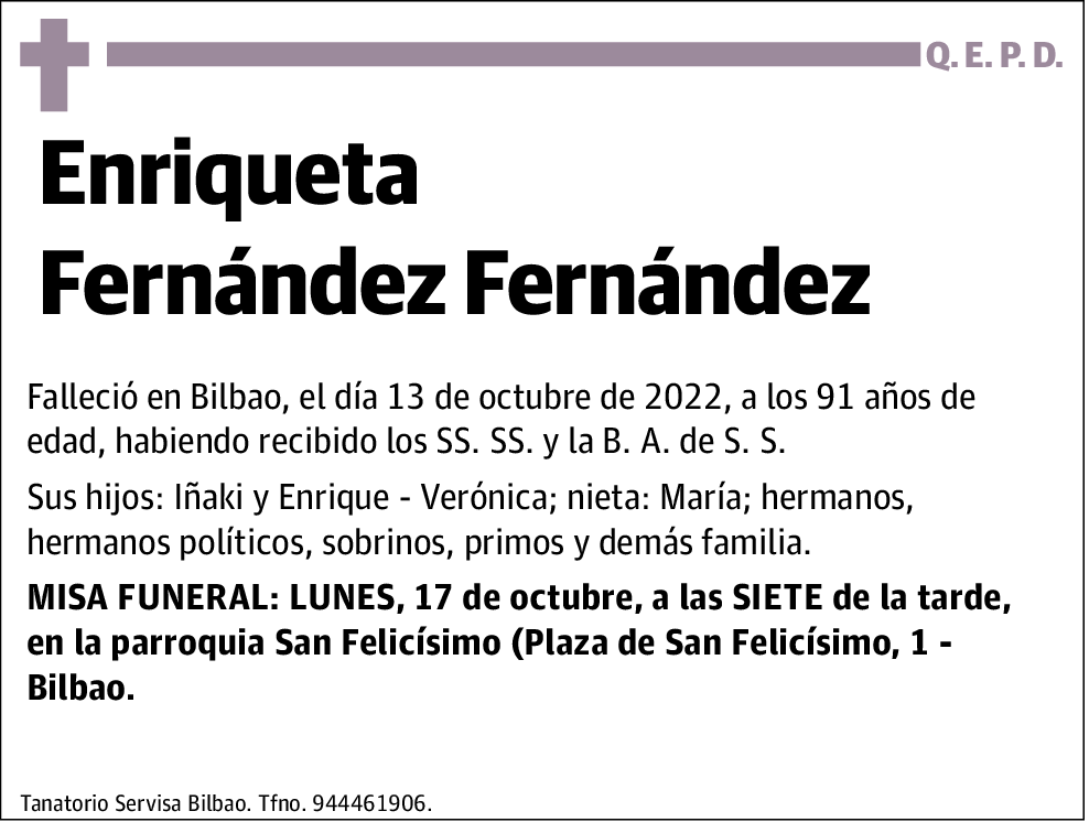 Enriqueta Fernández Fernández