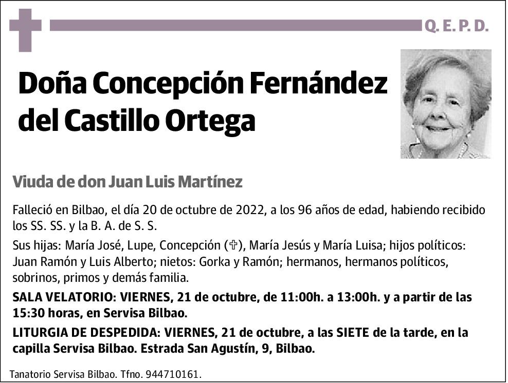 Concepción Fernández del Castillo Ortega