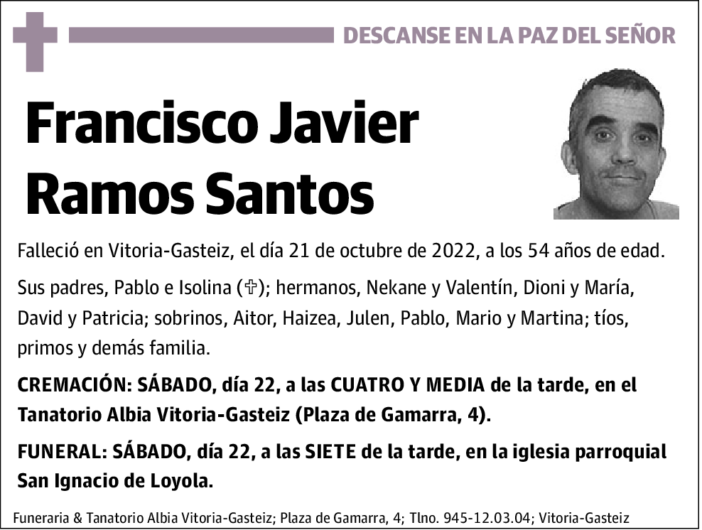 Francisco Javier Ramos Santos