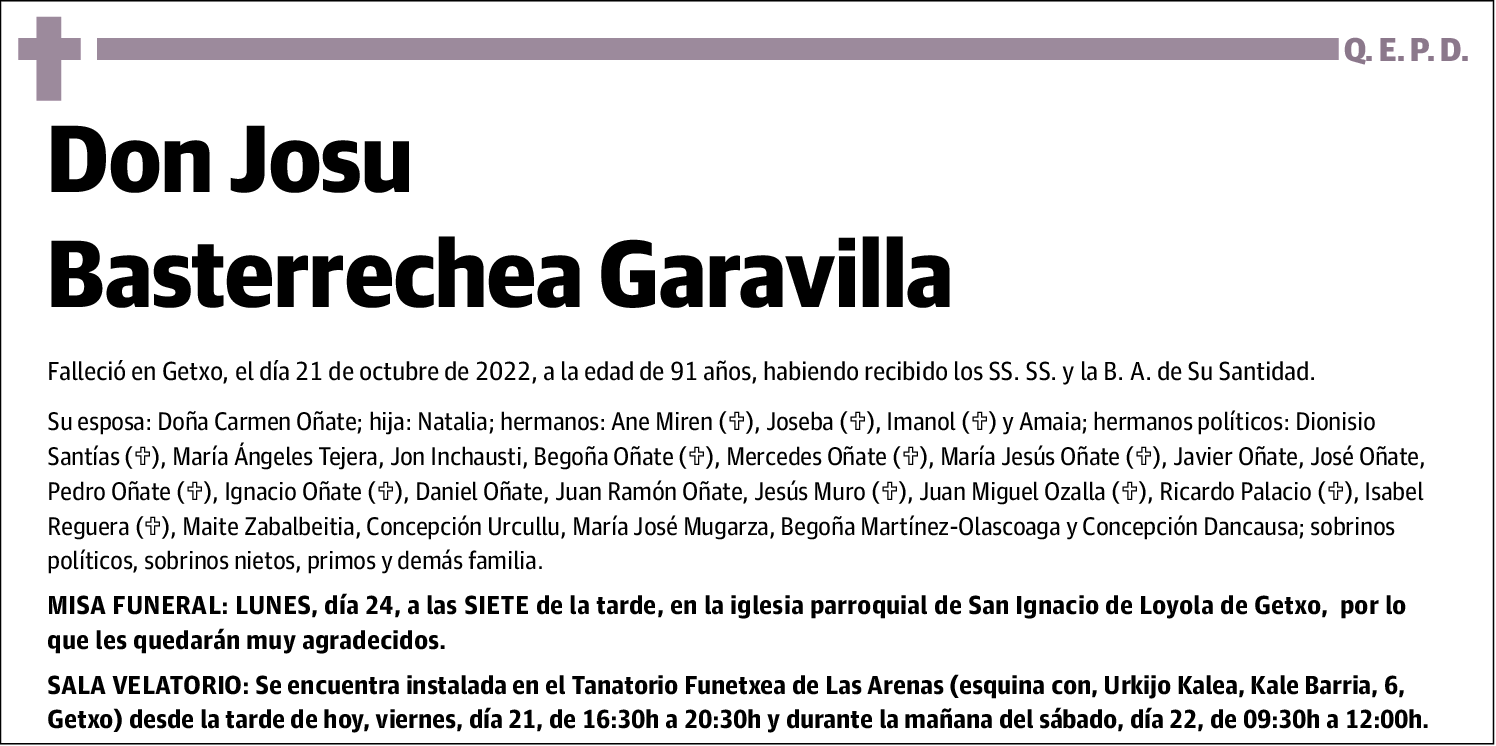 Josu Basterrechea Garavilla