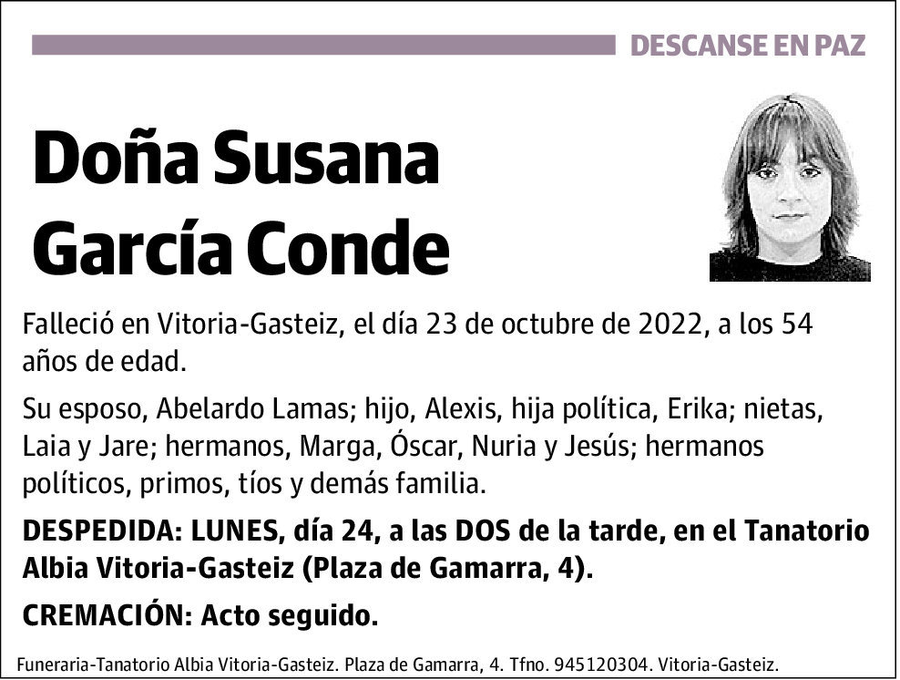 Susana García Conde
