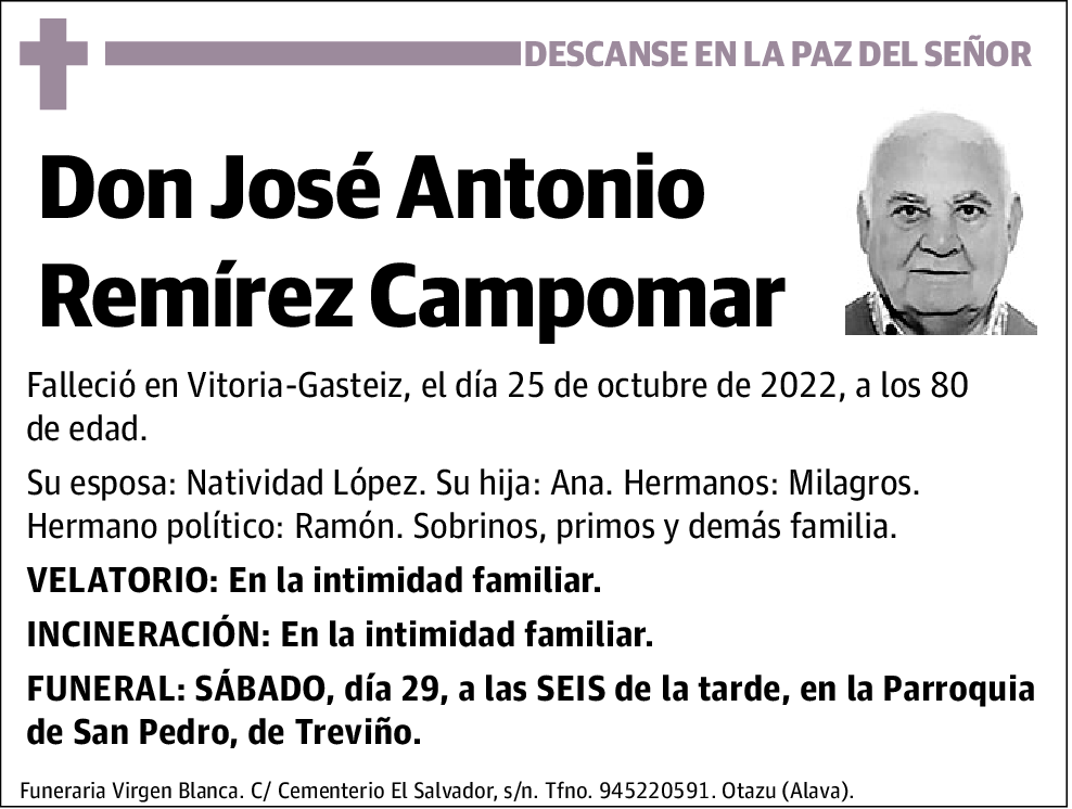 José Antonio Remírez Campomar
