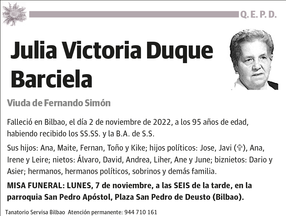 Julia Victoria Duque Barciela