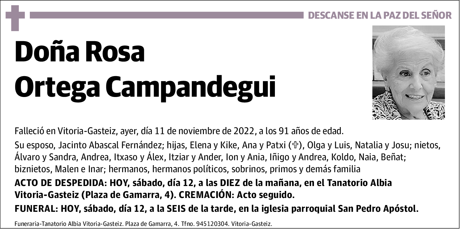 Rosa Ortega Campandegui