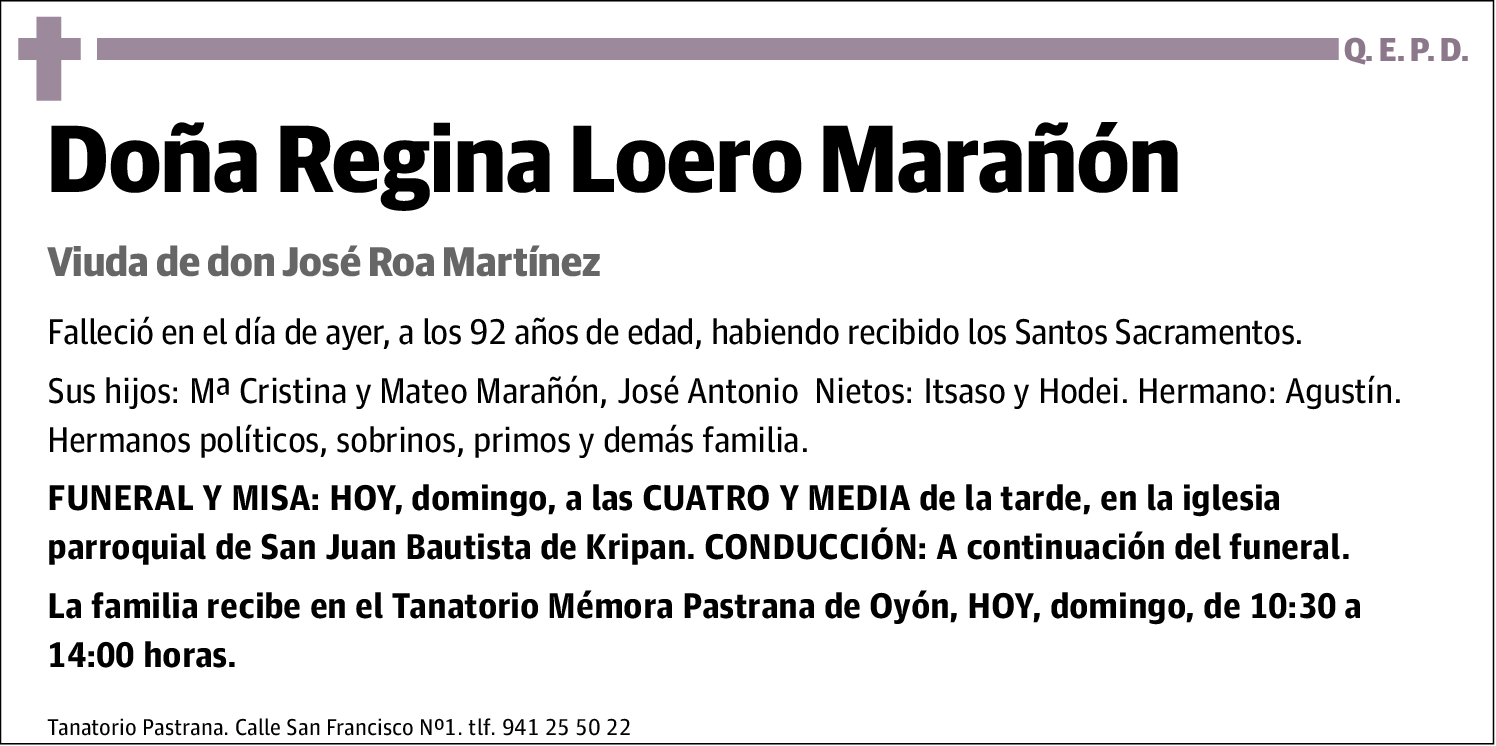 Regina Loero Marañón