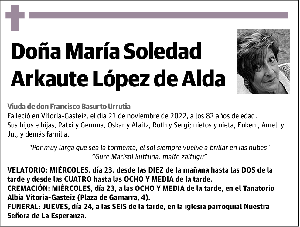 María Soledad Arkaute López de Alda