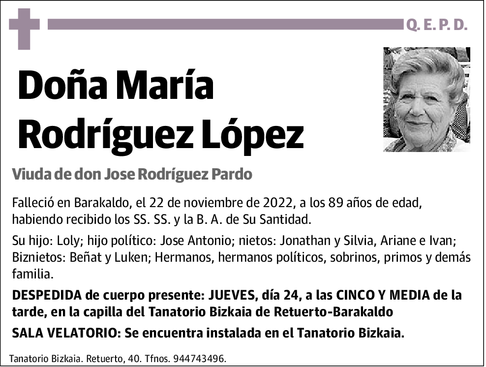 María Rodríguez López