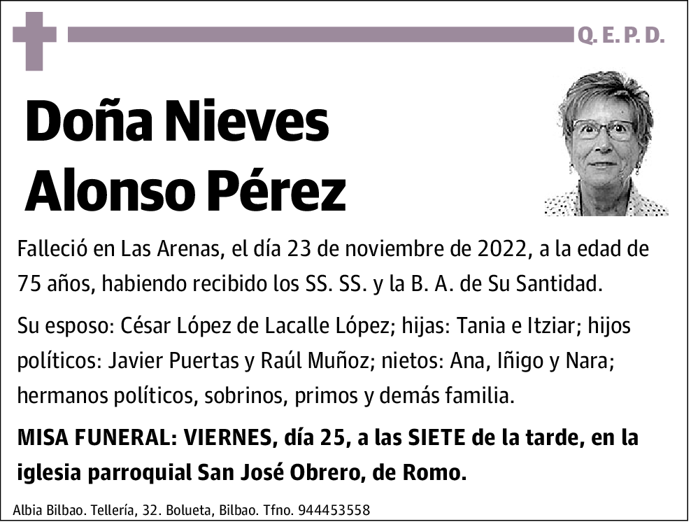 Nieves Alonso Pérez