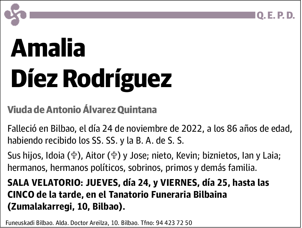 Amalia Díez Rodríguez