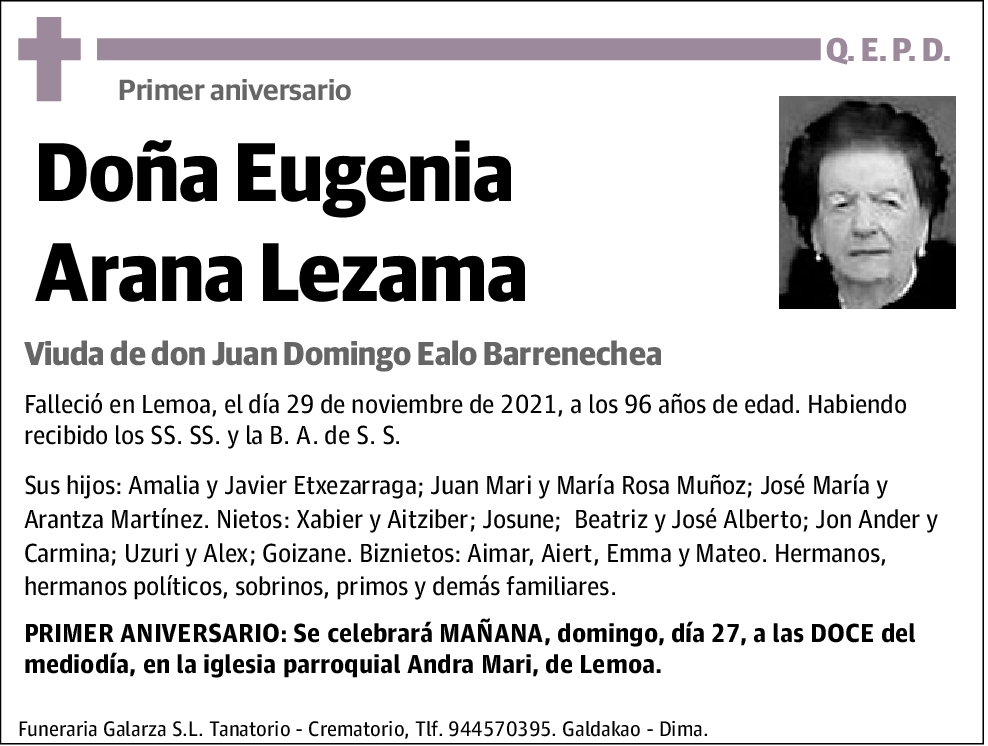 Eugenia Arana Lezama