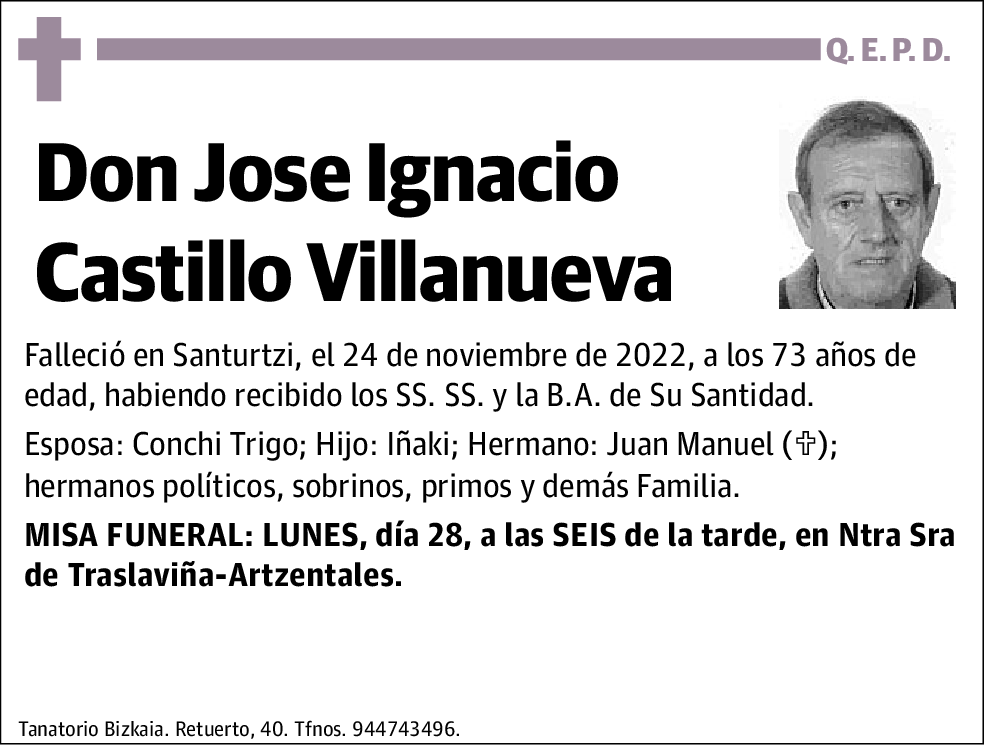 Jose Ignacio Castillo Villanueva