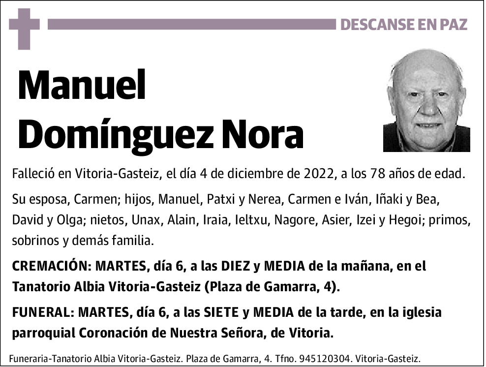 Manuel Domínguez Nora