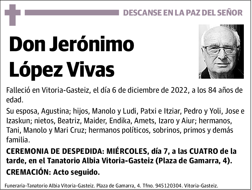 Jerónimo López Vivas
