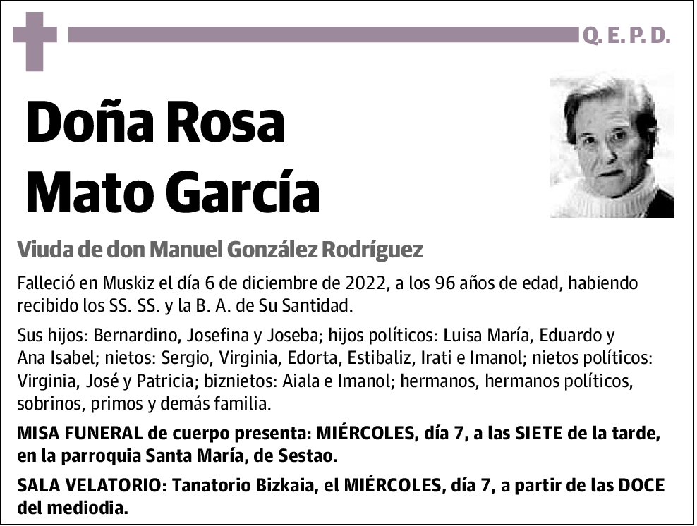 Rosa Mato García