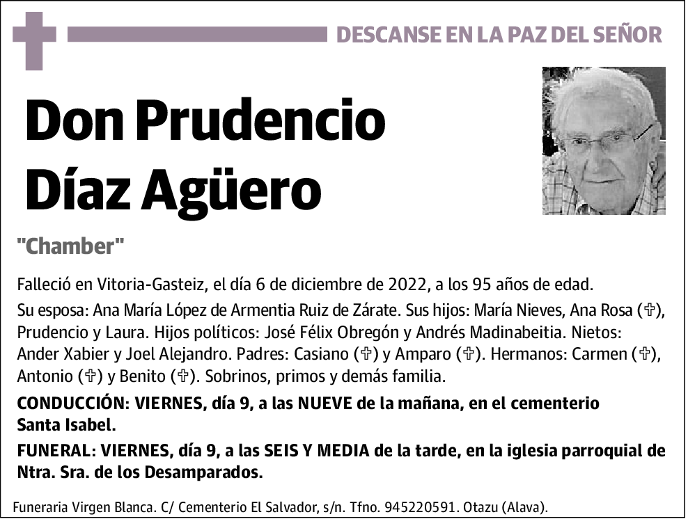 Prudencio Díaz Agüero