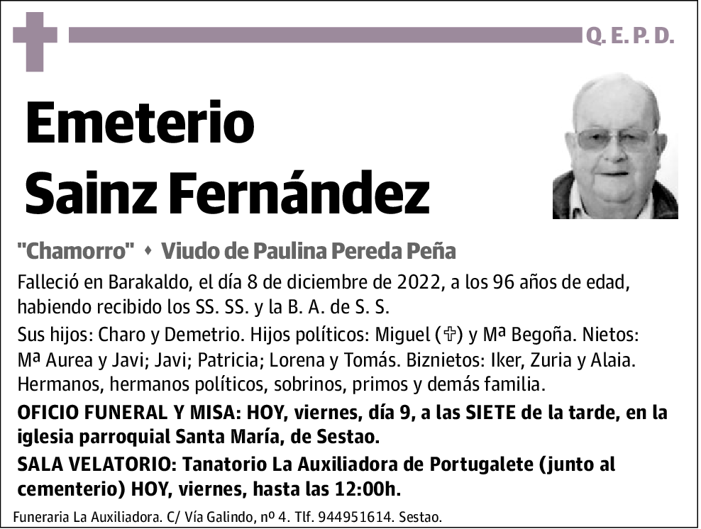 Emeterio Sainz Fernández