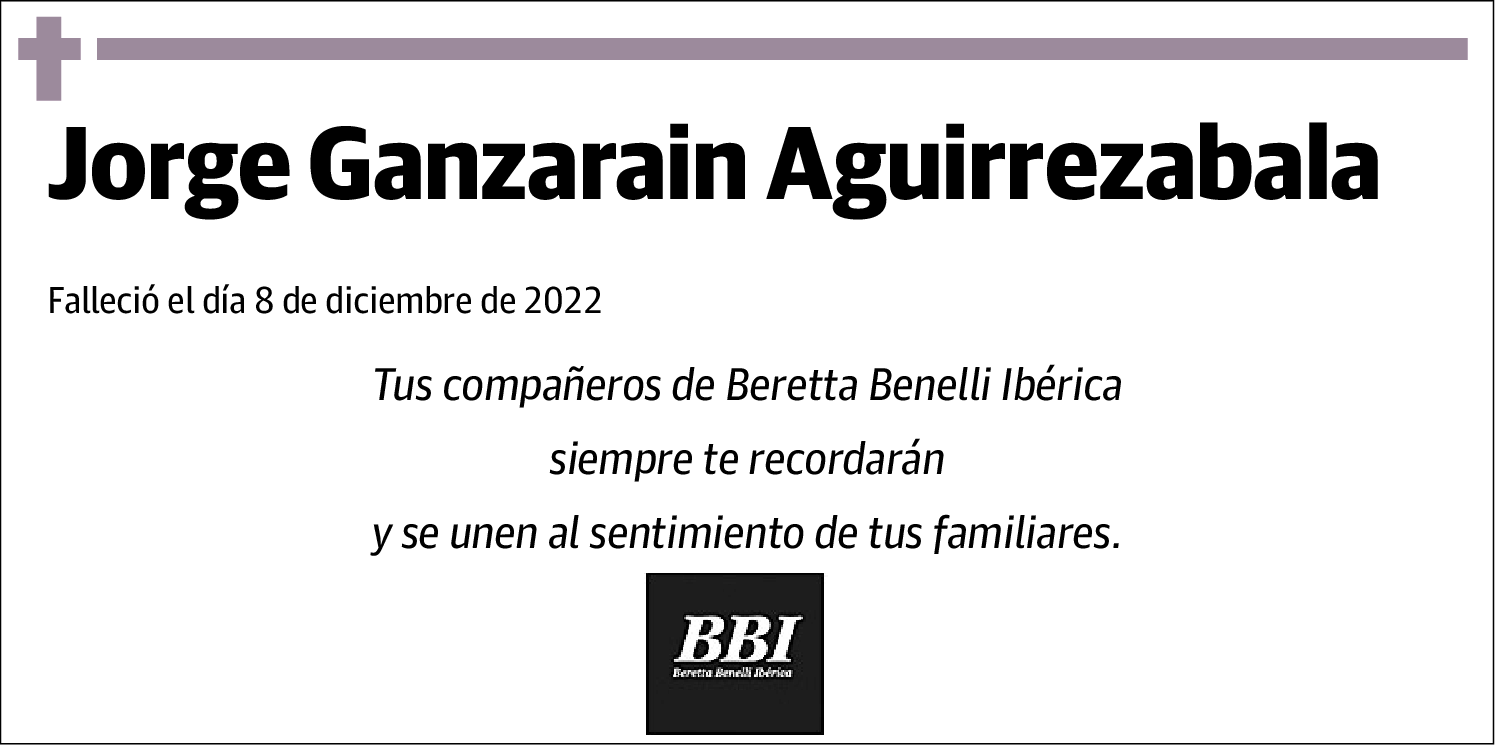 Jorge Ganzarain Aguirrezabala