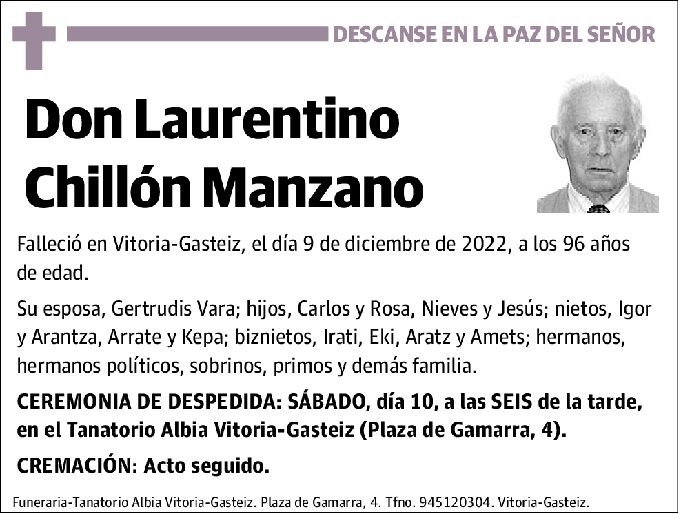Laurentino Chillón Manzano