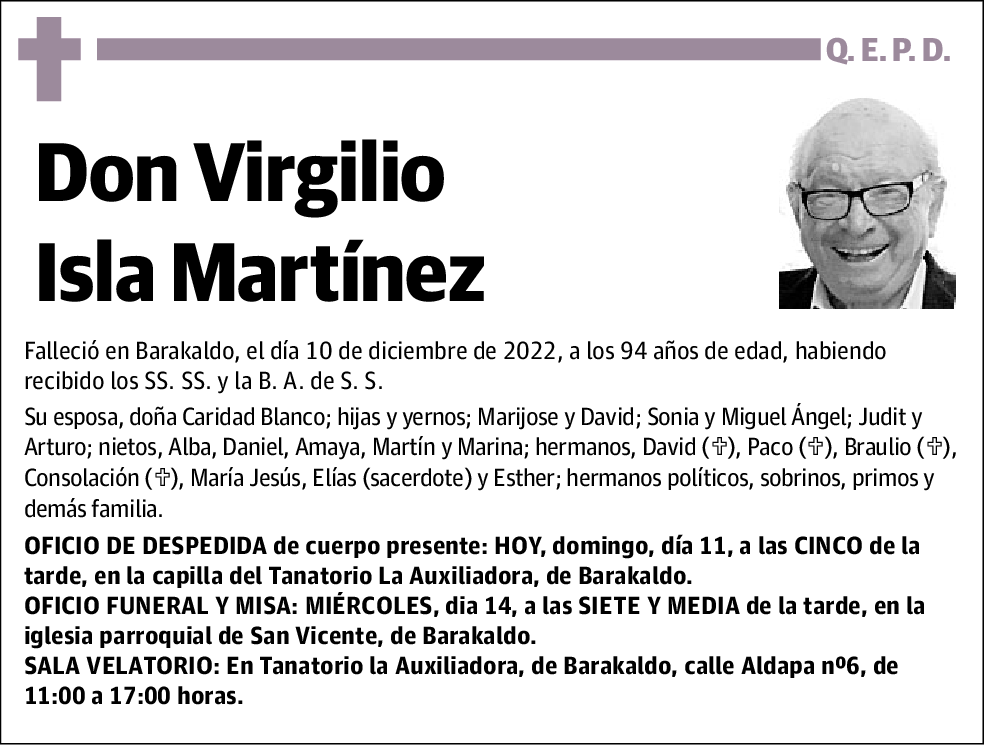 Virgilio Isla Martínez