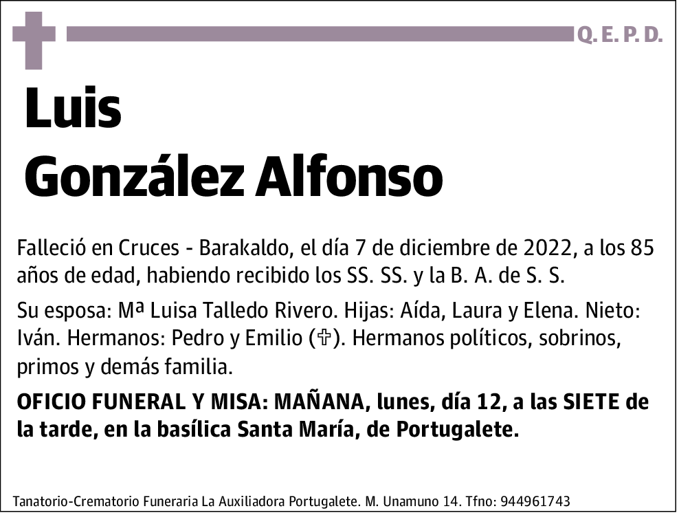 Lius Gonzalez Alfonso