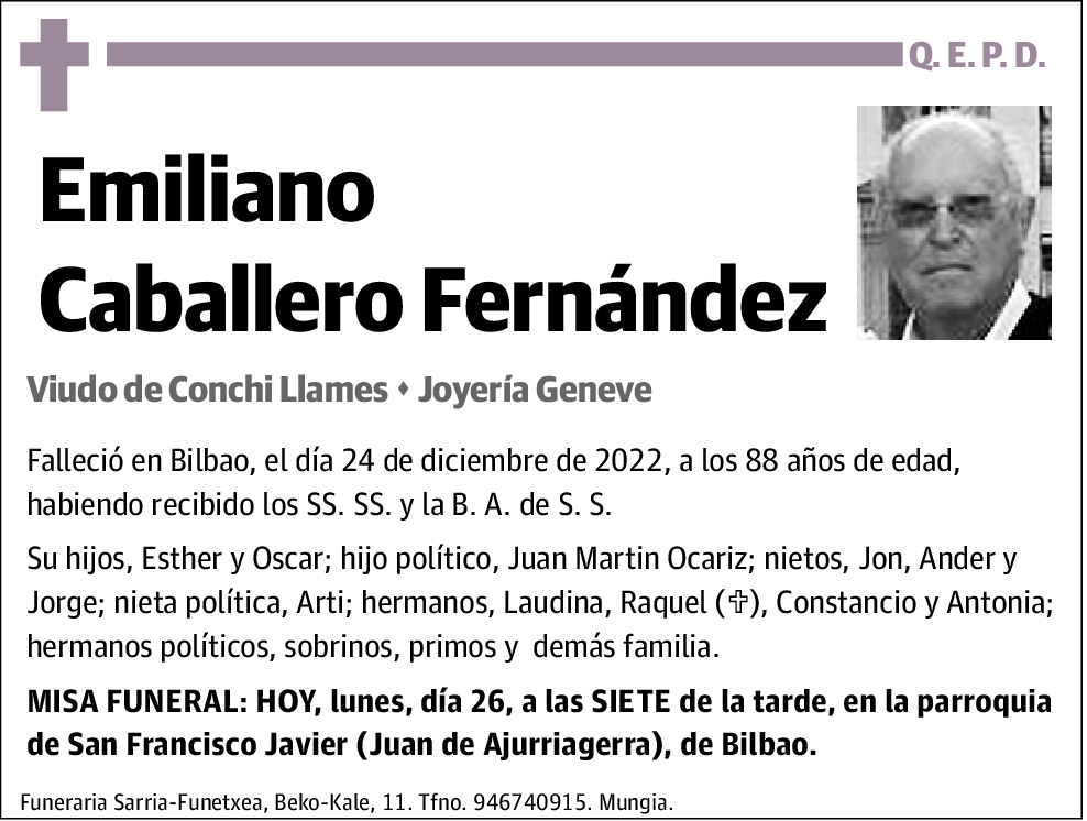 Emiliano Caballero Fernández