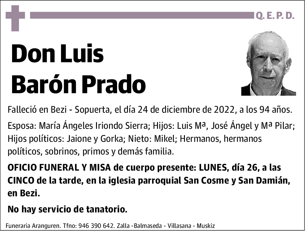 Luis Barón Prado