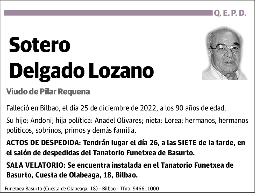 Sotero Delgado Lozano