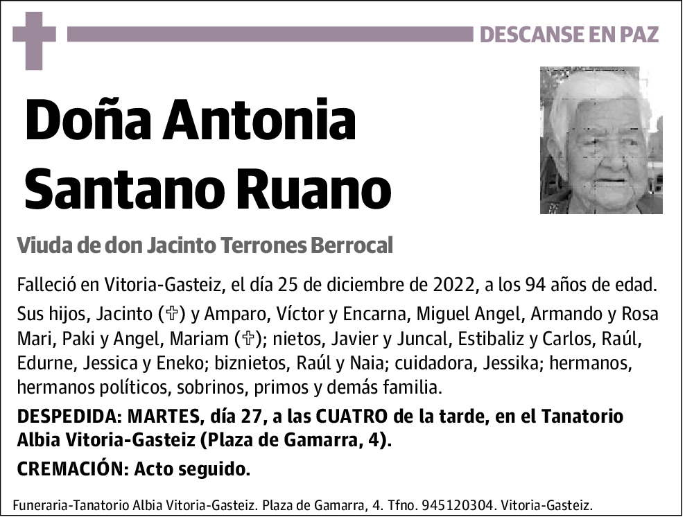 Antonia Santano Ruano