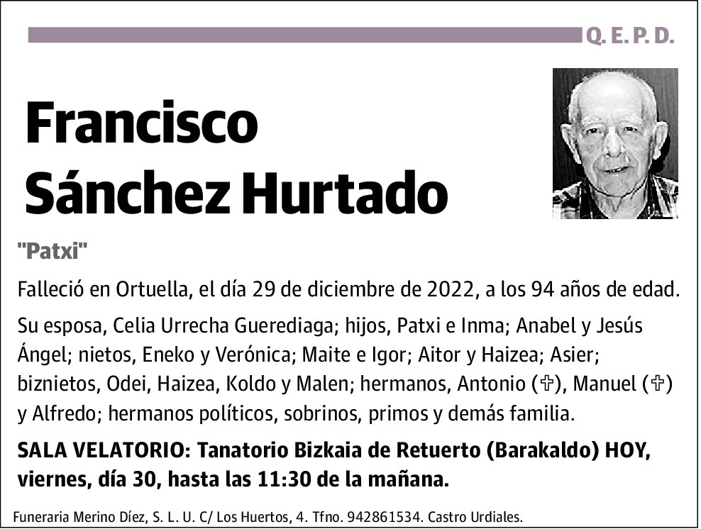 Francisco Sánchez Hurtado