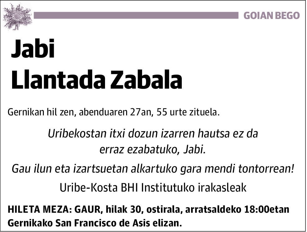Jabi Llantada Zabala