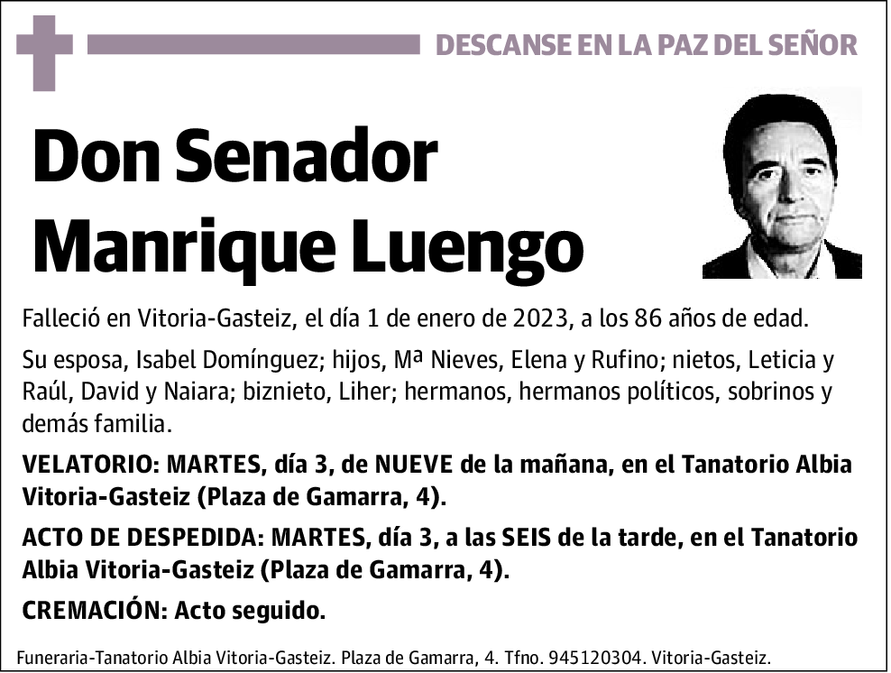 Senador Manrique Luengo