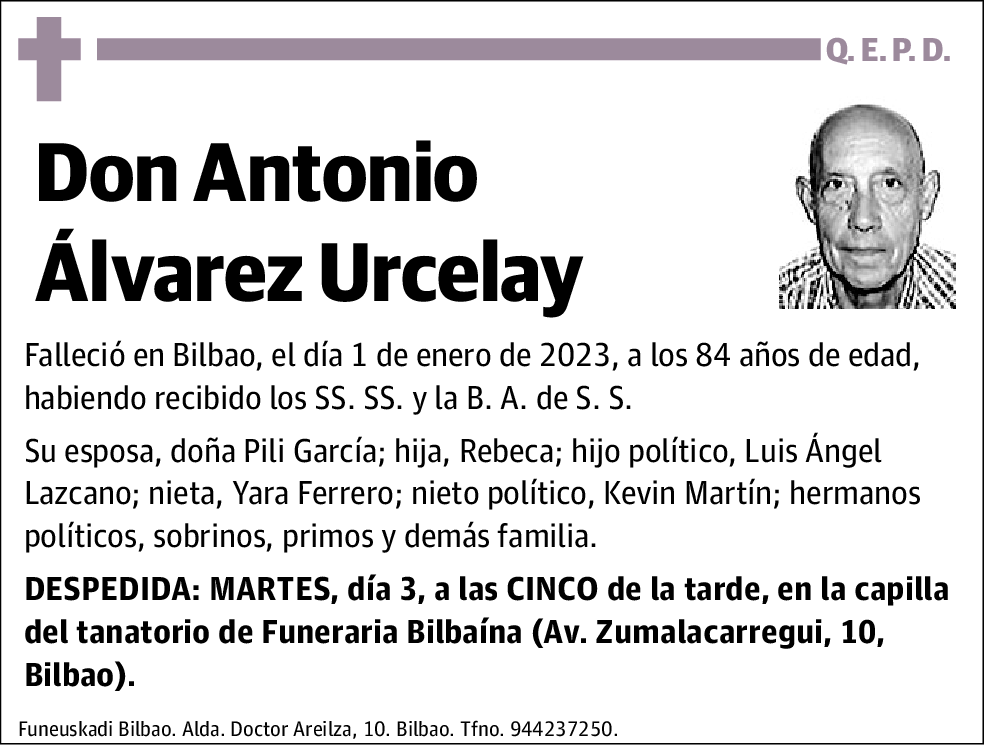 Antonio Álvarez Urcelay
