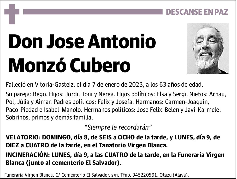 Jose Antonio Monzó Cubero
