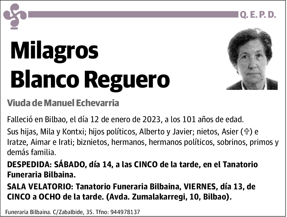 Milagros Blanco Reguero