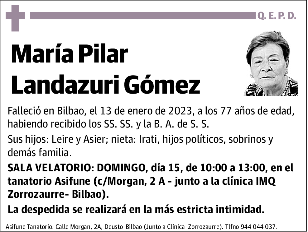 María Pilar Landazuri Gómez