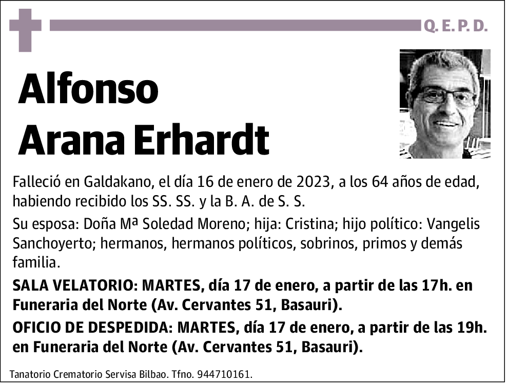 Alfonso Arana Erhardt