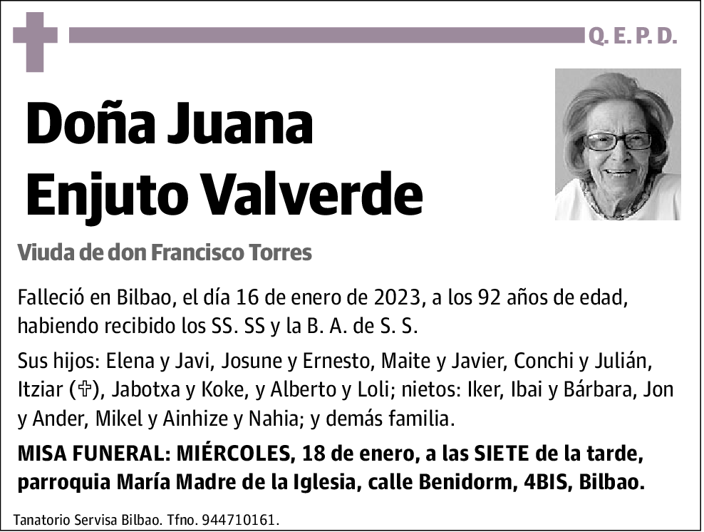 Juana Enjuto Valverde
