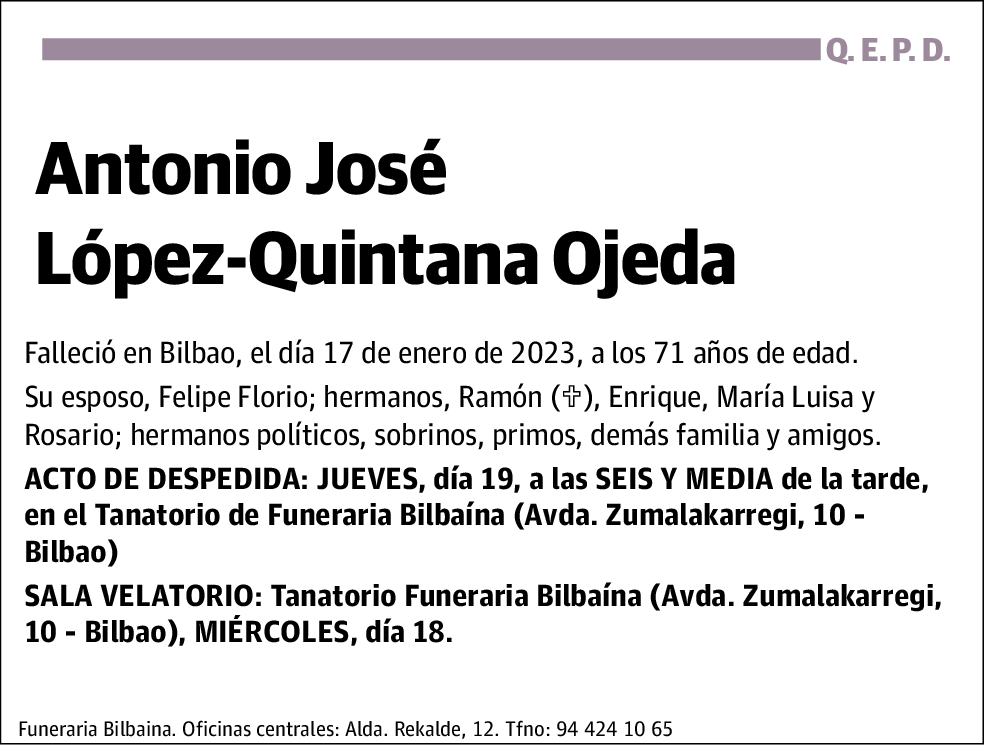 Antonio José López-Quintana Ojeda