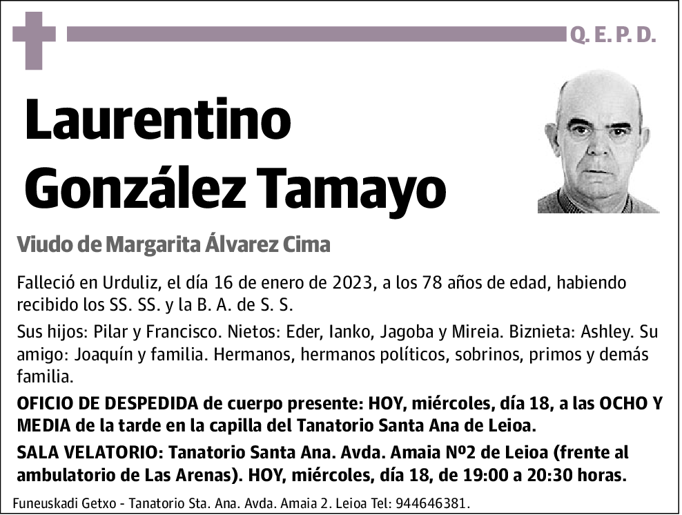 Laurentino González Tamayo