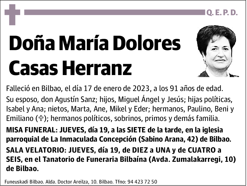 María Dolores Casas Herranz