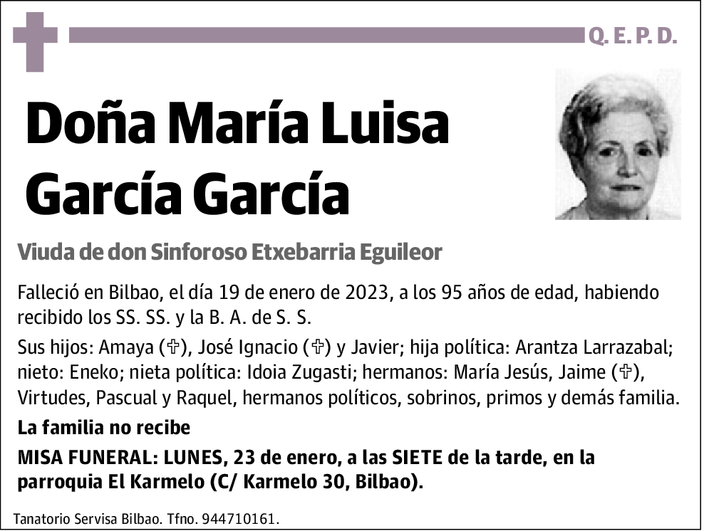 María Luisa García García