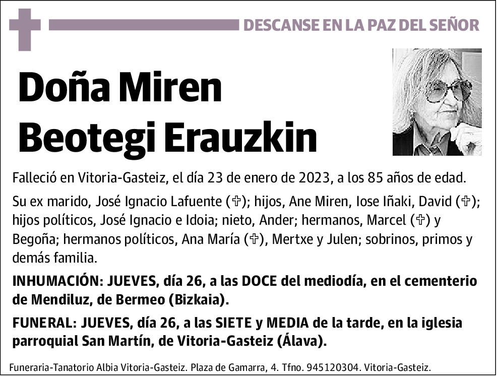 Miren Beotegi Erauzkin
