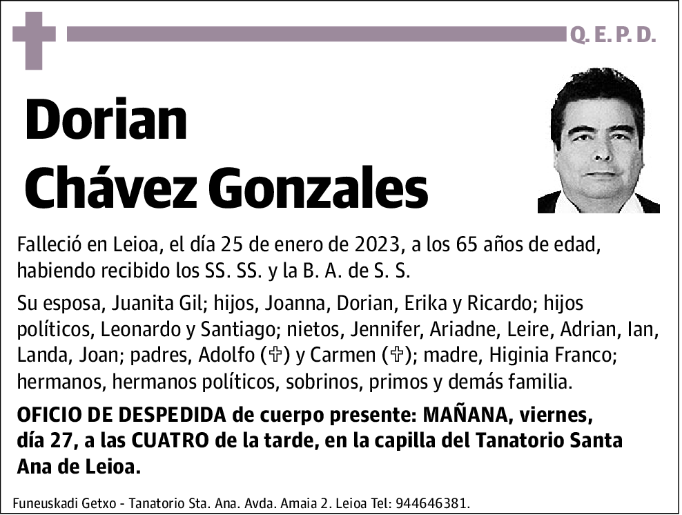 Dorian Chávez Gonzales