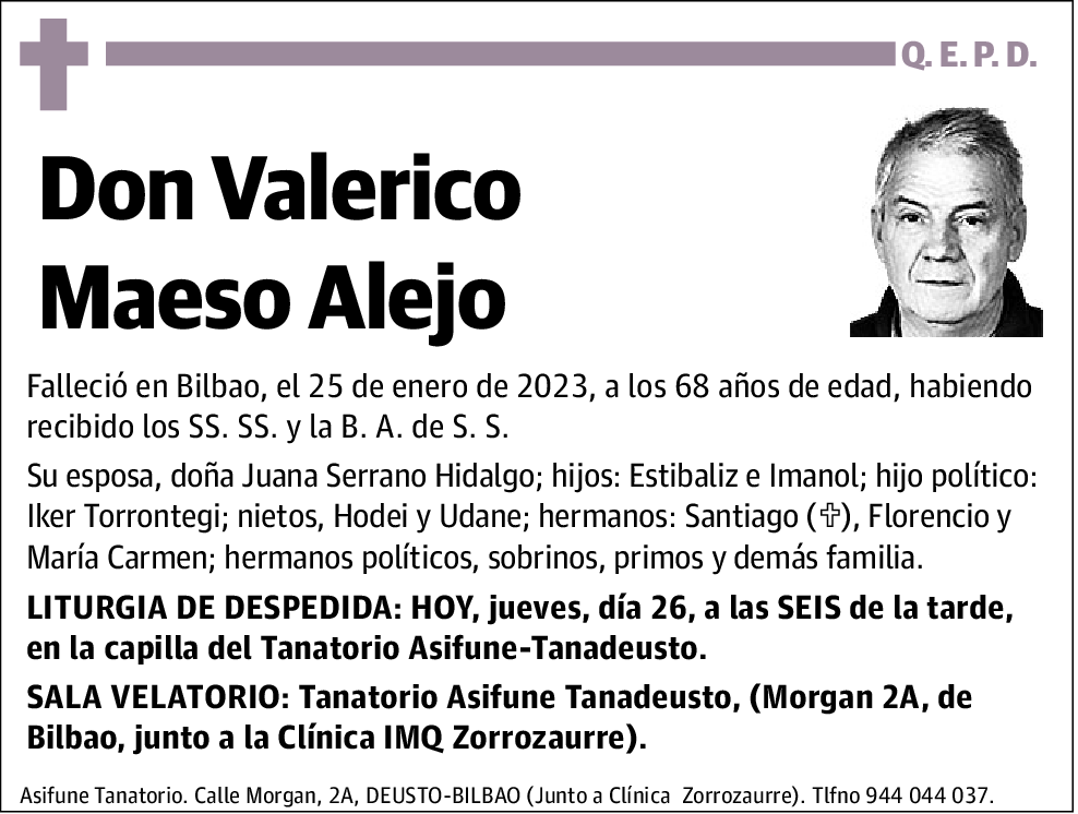 Valerico Maeso Alejo