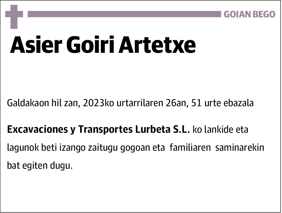 Asier Goiri Artetxe