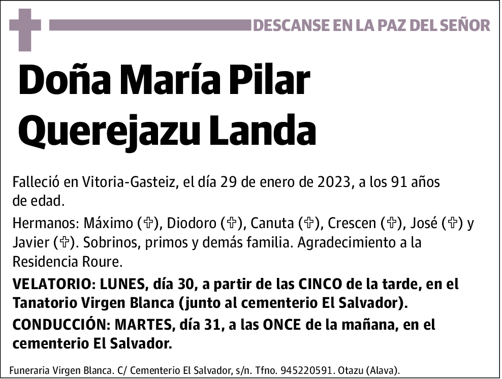 María Pilar Querejazu Landa